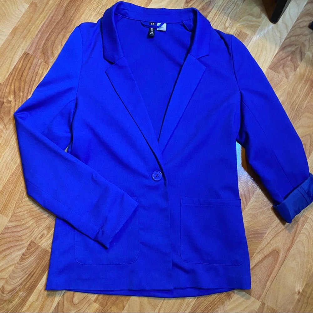 Boxy boyfriend blazer